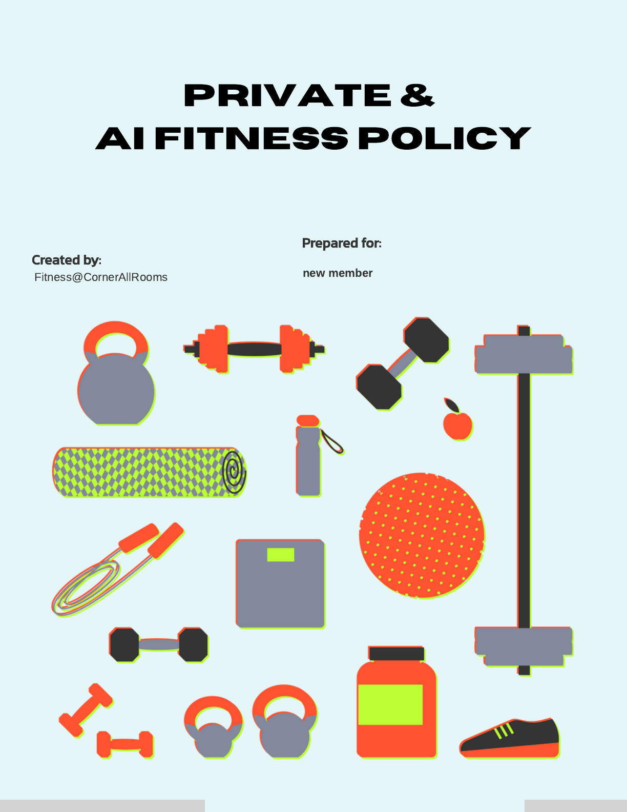 Page 1 - Privacy & AI Fitness Policy