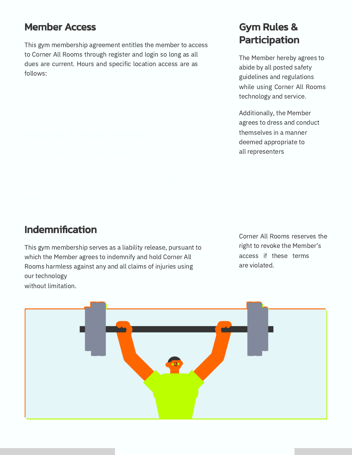 Page 3 - Member Access & Rules